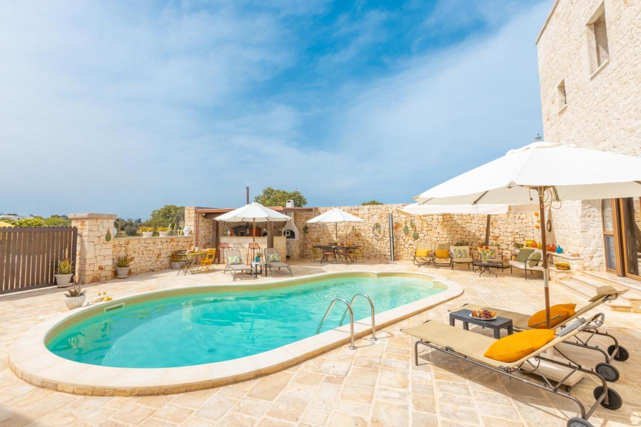 Villa Casale Citrignano With Pool Ostuni Exterior foto